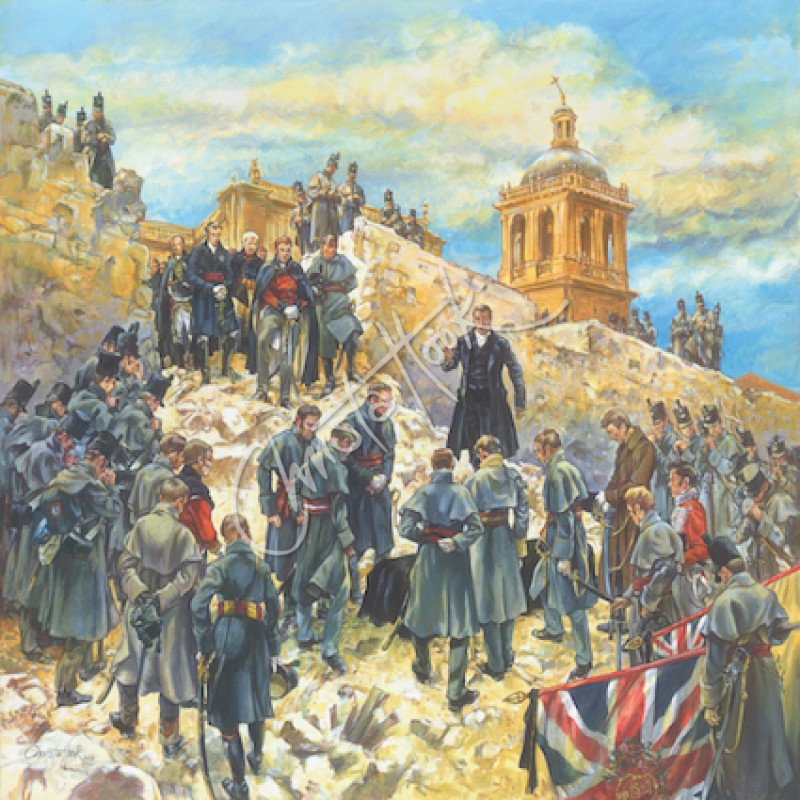 The Funeral of Craufurd, Ciudad Rodrigo