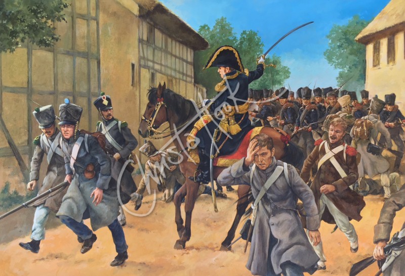 The Prussian Guard Fusiliers Storm Kaja